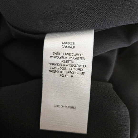 BCBGeneration Fit Flare Dress Black Pleated Sleeveless Sweatheart ALine Sundress - Picture 8 of 10